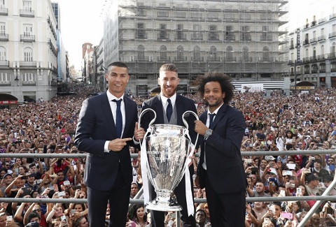 Real Madrid ăn mừng hoành tráng chưa từng thấy