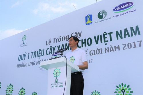 Vinamilk trồng hơn 110.000 cây xanh tại Bà Rịa – Vũng Tàu
