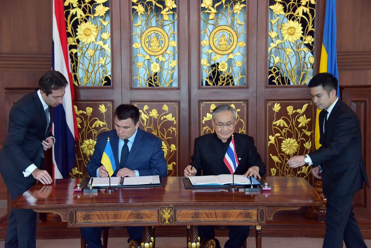 Ukraine ký thỏa thuận quan trọng với Thái lan.