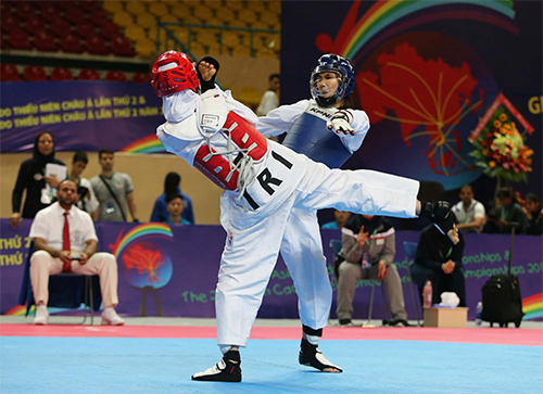 Việt Nam giành bốn HC vàng giải taekwondo Thiếu niên Châu Á