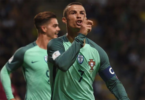 Ronaldo lập cú đúp, Bồ Đào Nha nối dài mạch thắng ở vòng loại World Cup