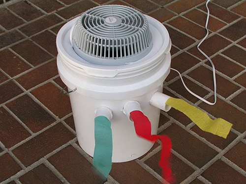 Chỉ 100.000 đồng, có ngay điều hòa tự chế mát rượi