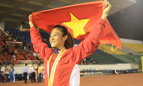 Lê Tú Chinh đoạt HC vàng 100m nữ giải Thái Lan Mở rộng 2017