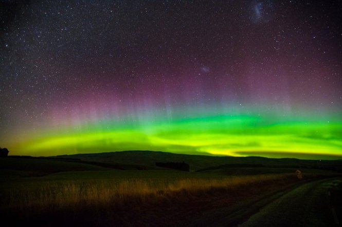 "Vũ điệu cực quang" lộng lẫy đêm New Zealand