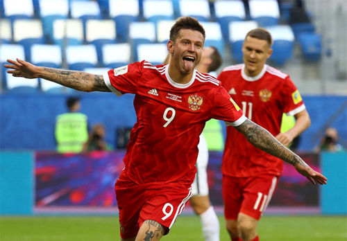 Nga ra quân thắng lợi tại Confederations Cup 2017