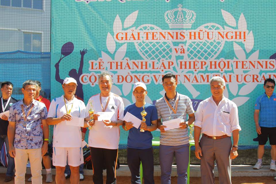 Tin về 'Giải tennis hữu nghị và thành lập Hiệp hội Tennis cộng đồng Việt Nam tại Ucraina'