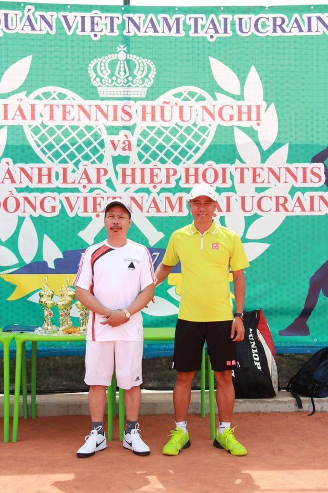 Phóng sự ảnh về 'Giải tennis hữu nghị và thành lập Hiệp hội Tennis cộng đồng Việt Nam tại Ucraina'