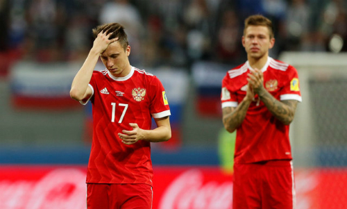 Nga bị loại từ vòng bảng vì sai lầm của đội trưởng