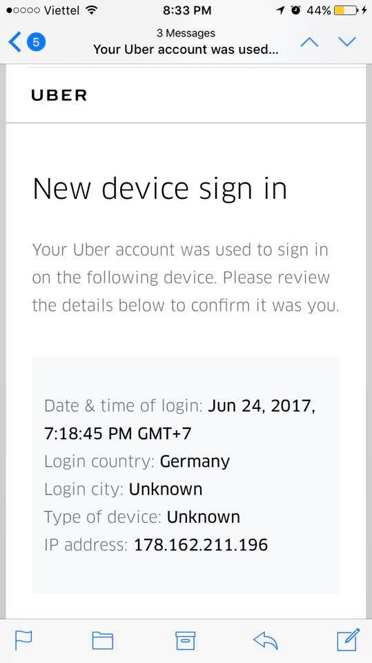 Ngồi ở Sài Gòn, khách bị trừ tiền đi Uber tại Nga, Australia
