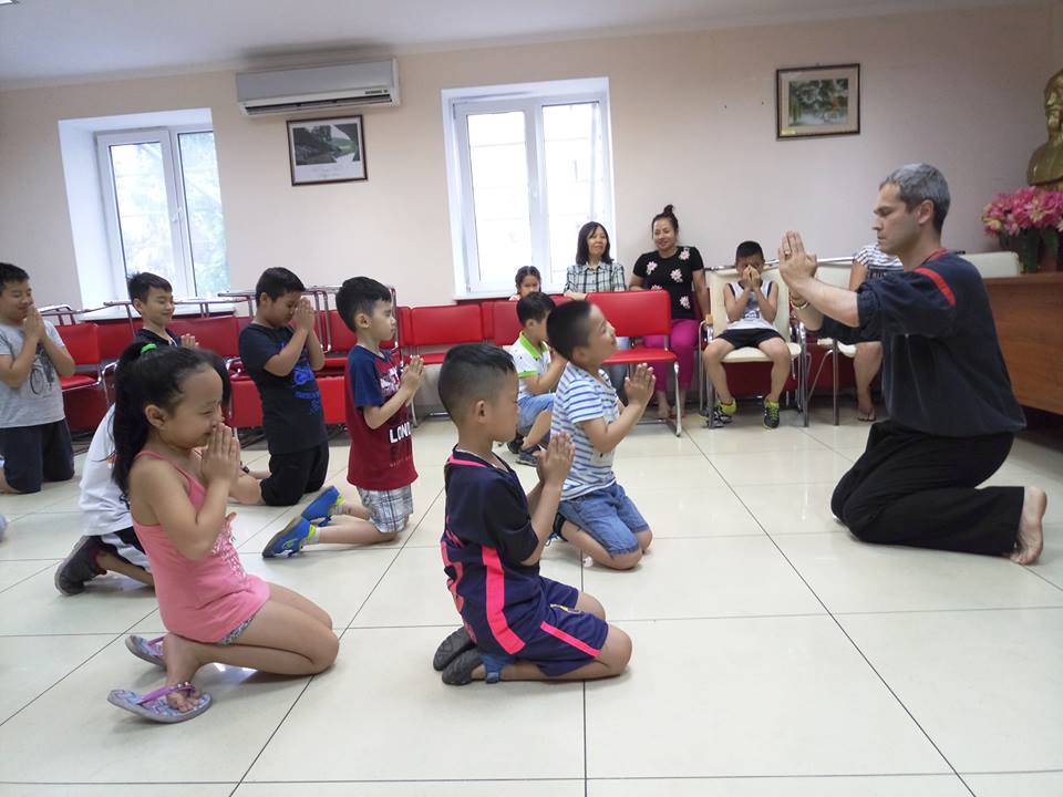 Khai giảng lớp võ Việt Nam - Kim Liên hoa phái tại Odessa