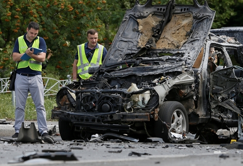 Đại tá tình báo Ukraine bị ám sát bằng bom xe