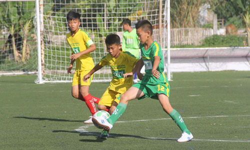16 đội giành vé dự VCK giải bóng đá Nhi đồng toàn quốc