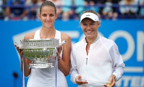 Đánh bại Wozniacki, Pliskova vô địch Eastbourne