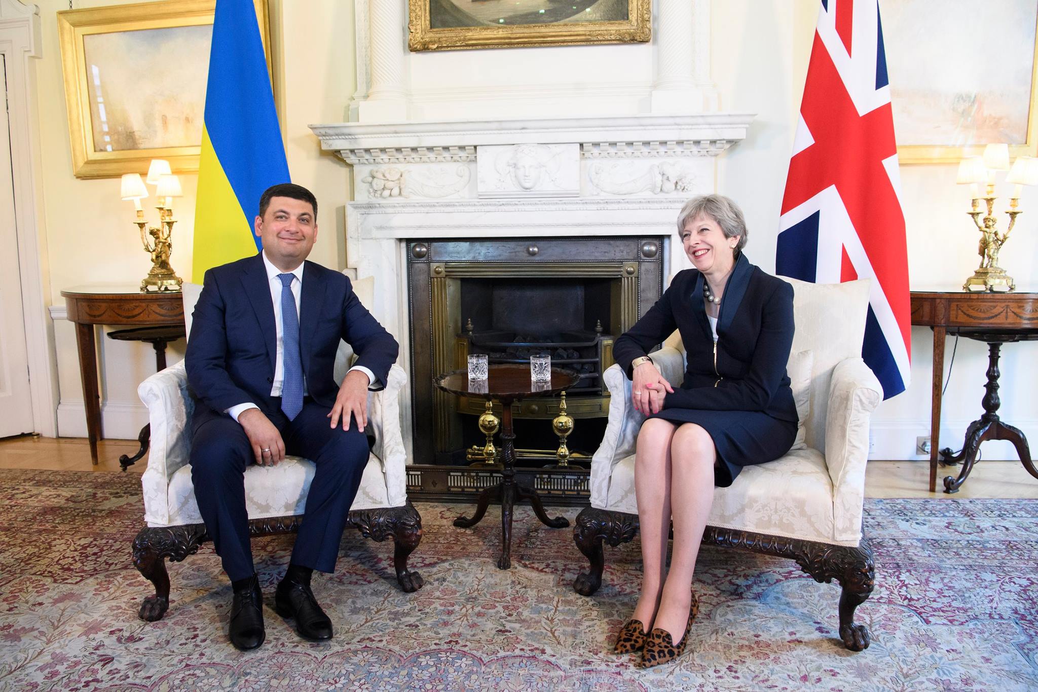 Groisman: Ukraine và Anh thỏa thuận lập vùng mậu dịch tự do.