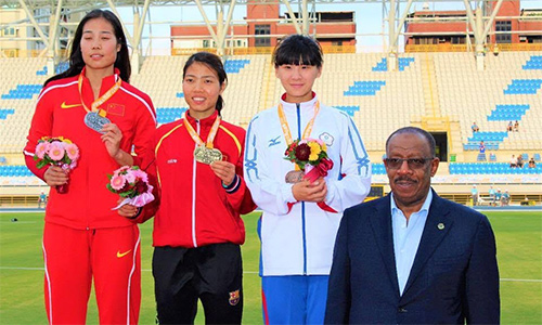 Bùi Thị Thu Thảo giành HC vàng ở giải vô địch điền kinh châu Á