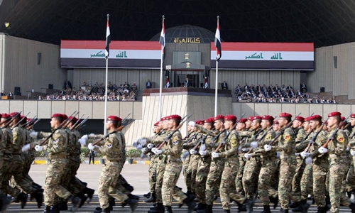 Iraq duyệt binh ở Baghdad mừng đánh bại IS