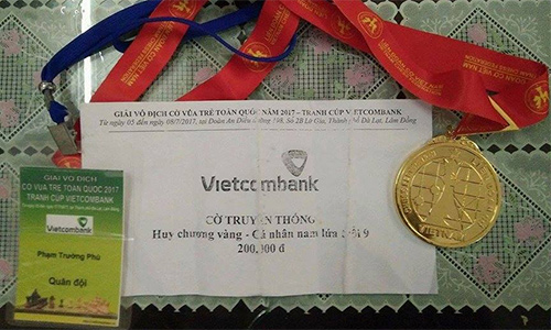 Giải cờ vua trẻ toàn quốc 2017: Lệ phí cao hơn tiền thưởng