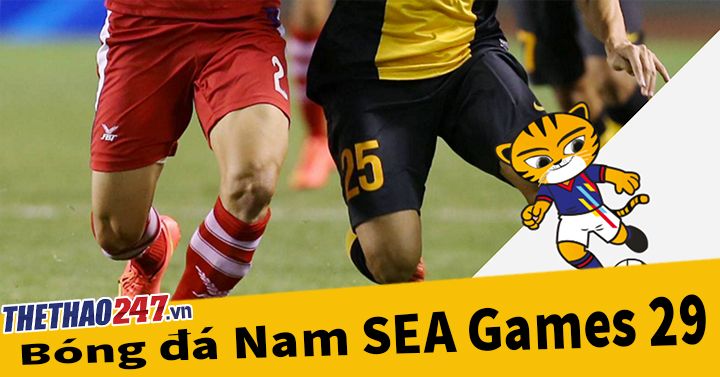 Lịch thi đấu bóng đá nam SEA Games 29 - kết quả SEAGAMES 29