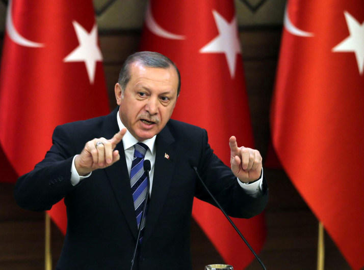 Tổng thống Thổ nhĩ kỳ Erdogan cáo buộc Đức tội gián điệp