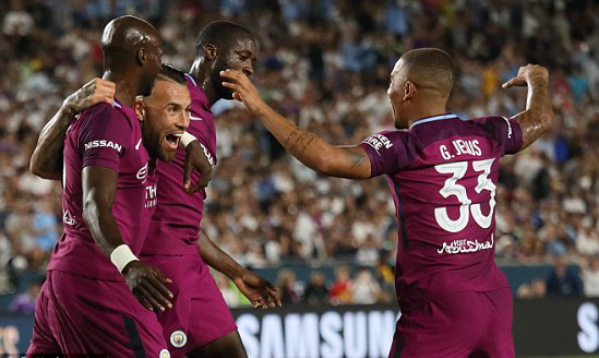 Man City đè bẹp Real với tỷ số 4-1