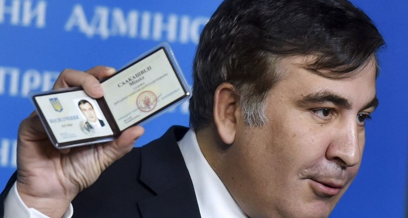 Các nhân viên biên phòng Ukraine sẽ không cho Cựu Tỉnh trưởng Odessa Saakasvili nhập cảnh vào Ukraine