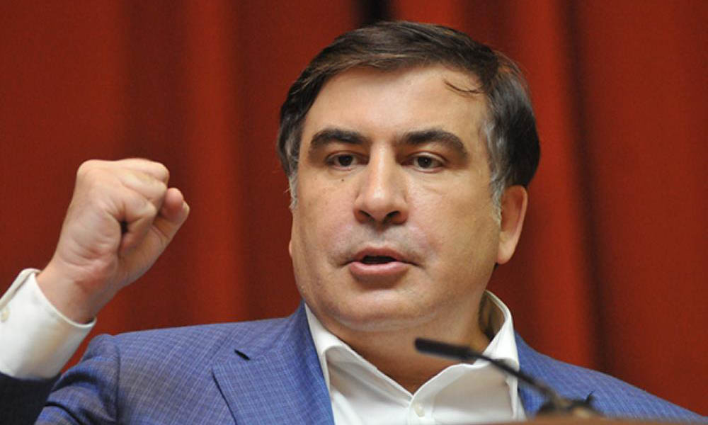 Saakasvili, người vừa bị tước quyền công dân Ukraine bay từ Mỹ về Balan.