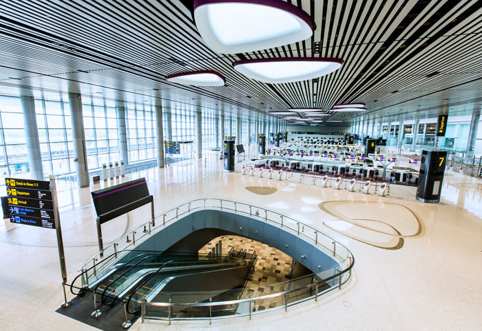 Ga hàng không làm thủ tục tự động ở Singapore