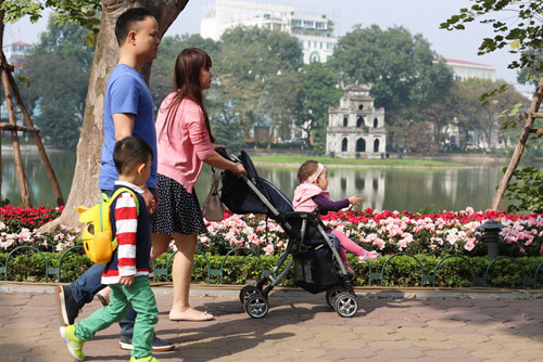 Hà Nội sẽ tổ chức không gian đi bộ Hồ Gươm theo mùa