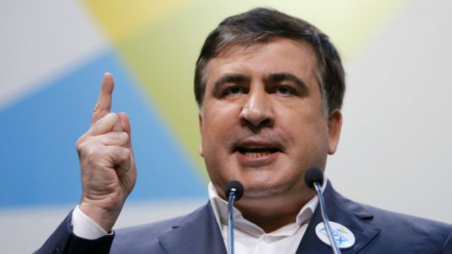Saakasvili mắc lừa những người thích đùa mang biệt danh là Vovan và Lekxus.