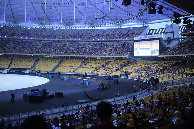 Lễ khai mạc SEA Games 29: Bữa tiệc âm thanh, ánh sáng