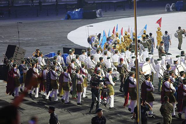 Lễ khai mạc SEA Games 29: Bữa tiệc âm thanh, ánh sáng