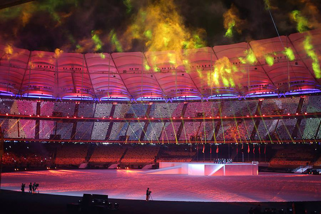 Lễ khai mạc SEA Games 29: Bữa tiệc âm thanh, ánh sáng