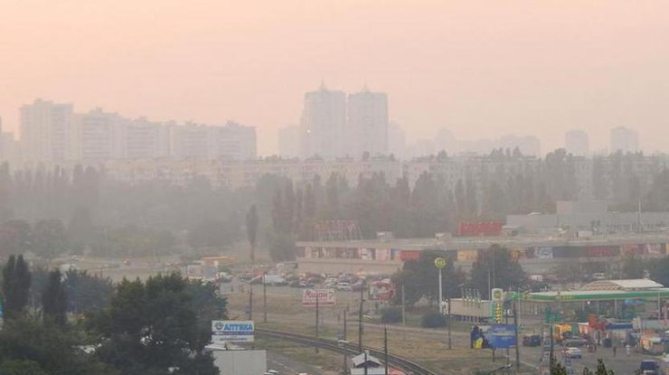 Ô nhiễm không khí ở mức cao tại Kiev