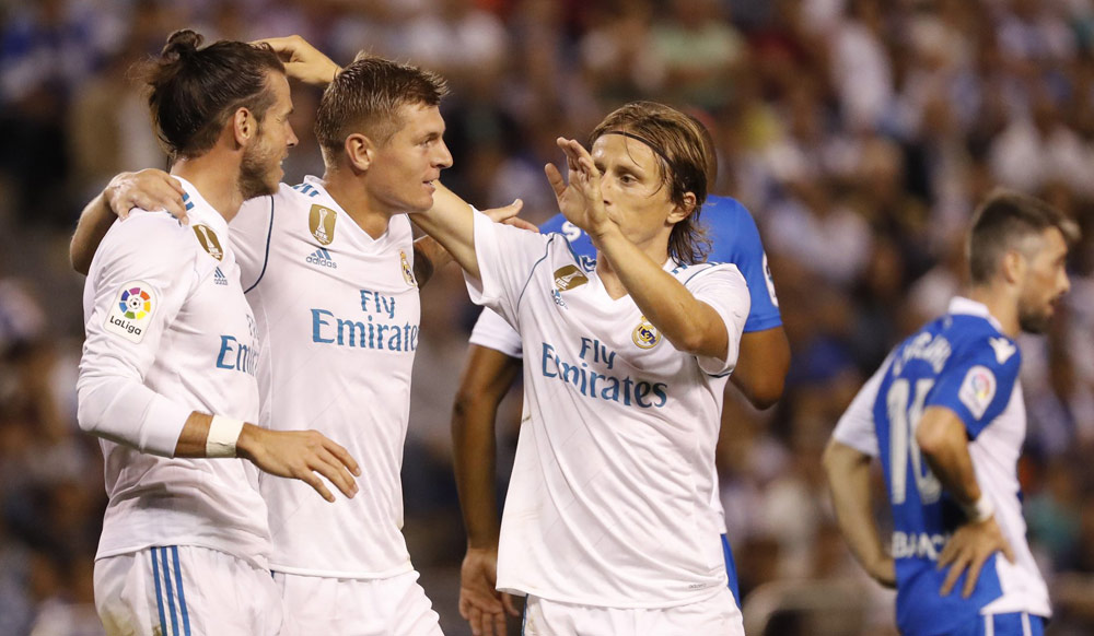 Bale nổ súng, Real thắng đậm trận ra quân
