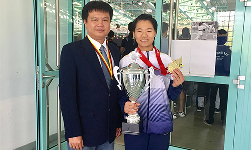 Việt Nam giành HC vàng lịch sử ở giải Karatedo Thế giới
