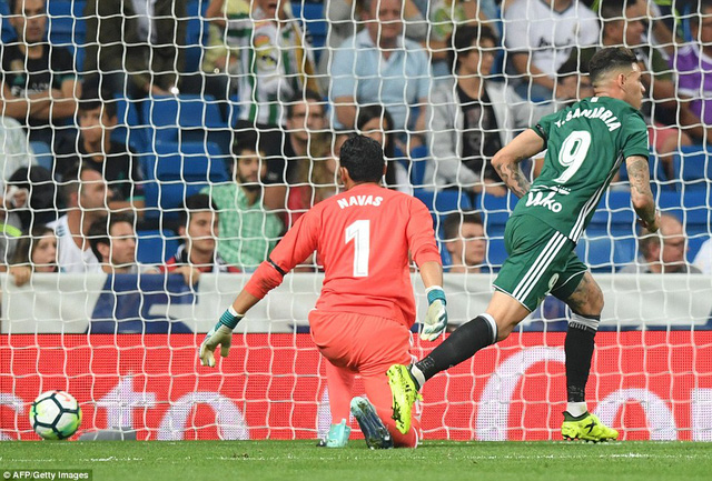 C.Ronaldo gây thất vọng, Real Madrid gục ngã trước Real Betis