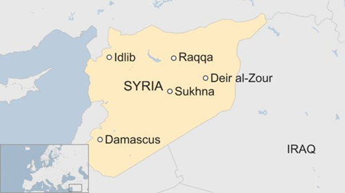 IS phản công, sát hại gần 60 binh sĩ Syria
