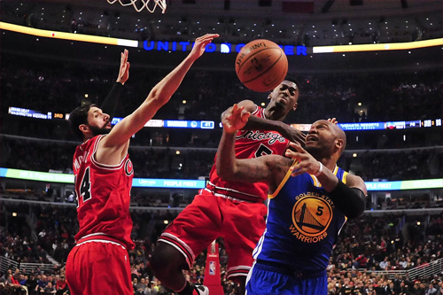 Hai ngôi sao Chicago Bulls đánh nhau ngay trước trận ra quân ở NBA