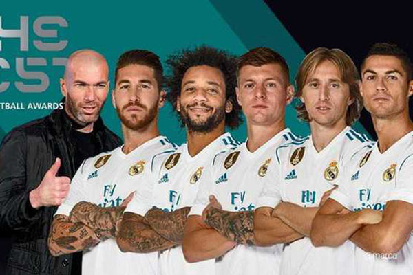 Ronaldo đánh bại Messi, Real độc chiếm giải The Best 2017