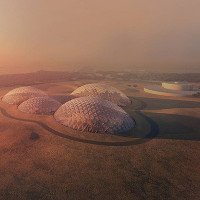 Thành phố sao Hỏa tương lai của UAE trên Trái Đất