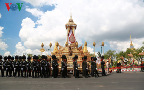 Thái Lan sẵn sàng cho lễ Hỏa táng Vua Rama 9