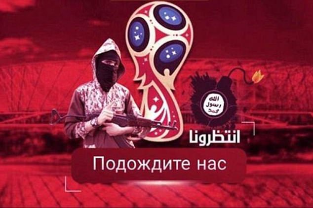 IS chế hình ảnh Messi khóc ra máu, dọa tấn công World Cup 2018