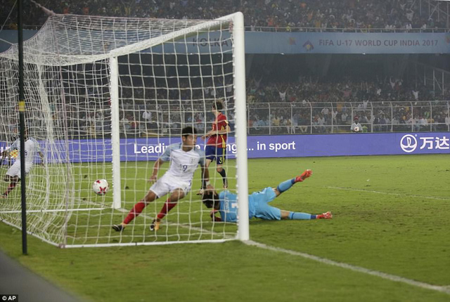 Thắng đậm Tây Ban Nha, U17 Anh vô địch World Cup U17