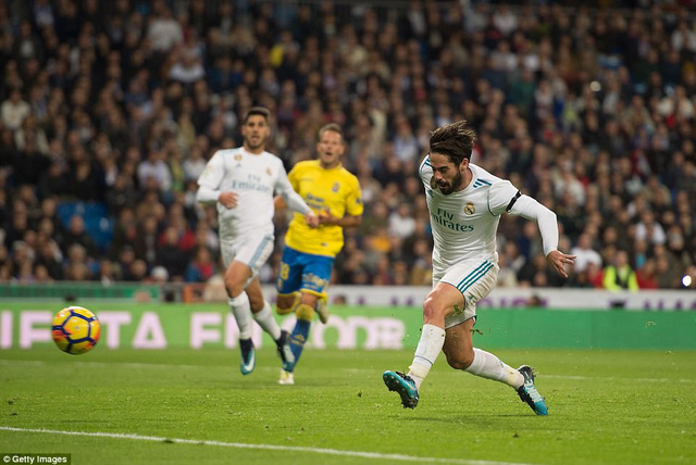C.Ronaldo vô duyên, Real Madrid vẫn thắng đậm Las Palmas
