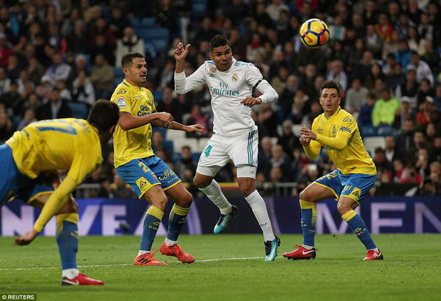 C.Ronaldo vô duyên, Real Madrid vẫn thắng đậm Las Palmas