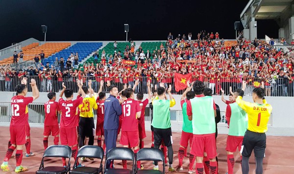 U19 Việt Nam toàn thắng ở vòng loại châu Á
