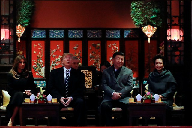 Trung Quốc tiếp đón Tổng thống Trump với nghi thức chưa từng có