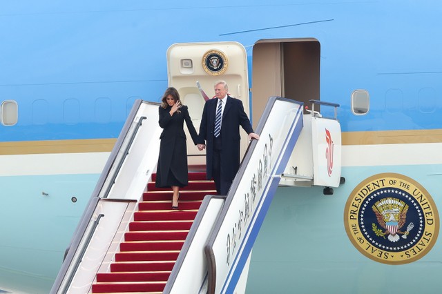 Trung Quốc tiếp đón Tổng thống Trump với nghi thức chưa từng có