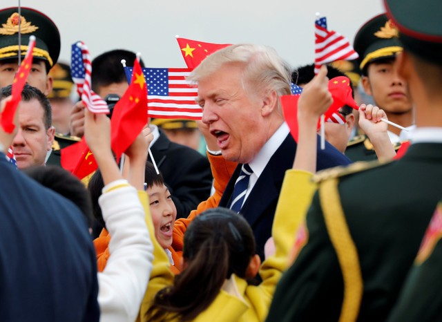 Trung Quốc tiếp đón Tổng thống Trump với nghi thức chưa từng có