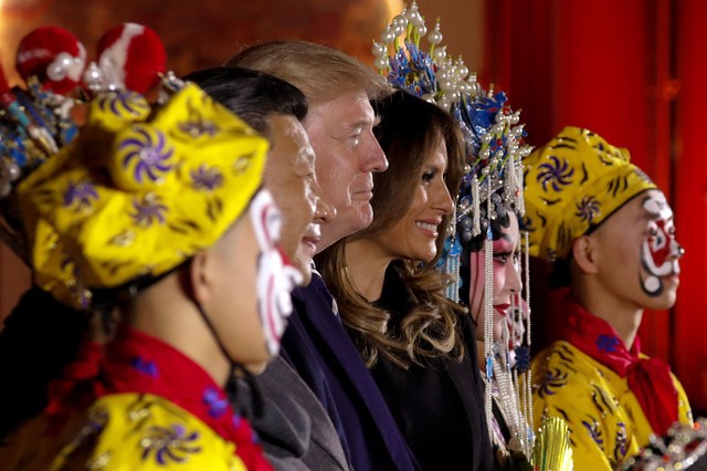 Trung Quốc tiếp đón Tổng thống Trump với nghi thức chưa từng có